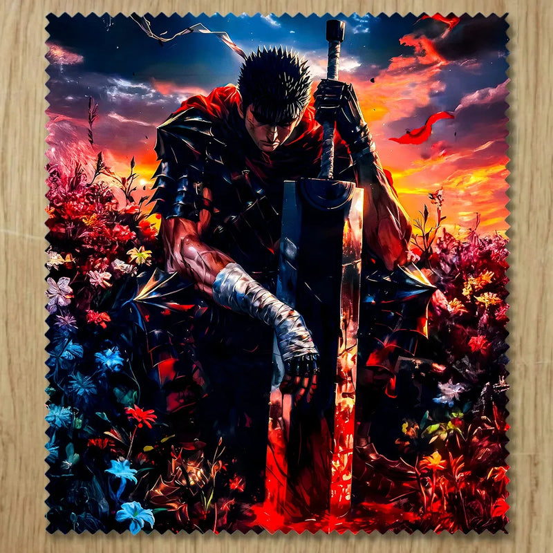 Chiffonnette Guts Berserk illustré à la main en Anjou
