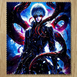 Chiffonnette Kaneki Tokyo Ghoul illustrée à la main en Anjou