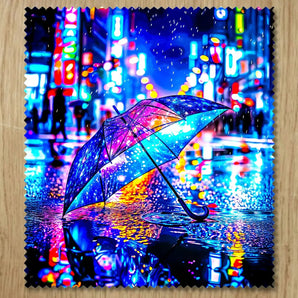 Chiffonnette Parapluie illustrée à la main en Anjou