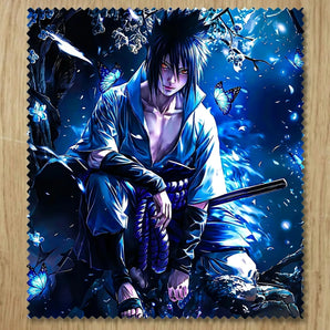 Chiffonnette Sasuke Naruto illustrée à la main en Anjou
