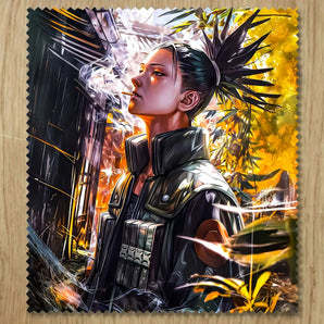 Chiffonnette Shikamaru Naruto illustrée à la main en Anjou