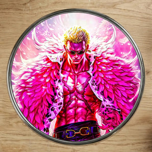 Magnet Doflamingo One Piece illustré à la main en Anjou