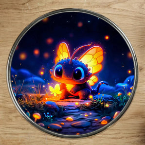 Magnet Dragon Papillon illustré à la main en Anjou