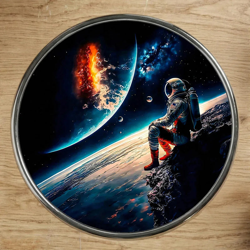 Magnet Espace illustré à la main en Anjou