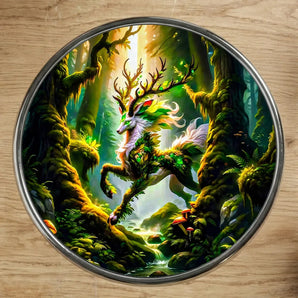 Magnet Esprit de la Forêt illustré à la main en Anjou