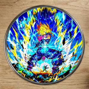 Magnet Gohan SSJ2 Dragon Ball Z illustré à la main en Anjou