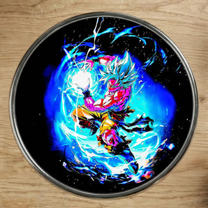 Magnet Goku Migatte Dragon Ball illustré à la main en Anjou