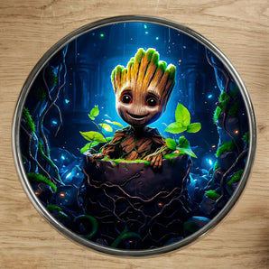 Magnet Groot illustré à la main en Anjou