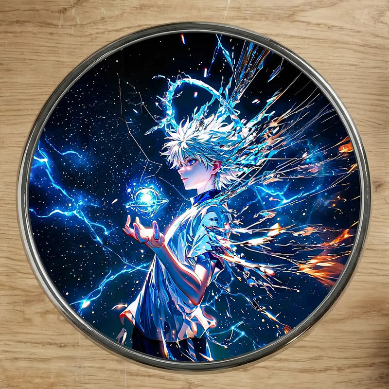 Magnet Kirua Hunter x Hunter illustré à la main en Anjou
