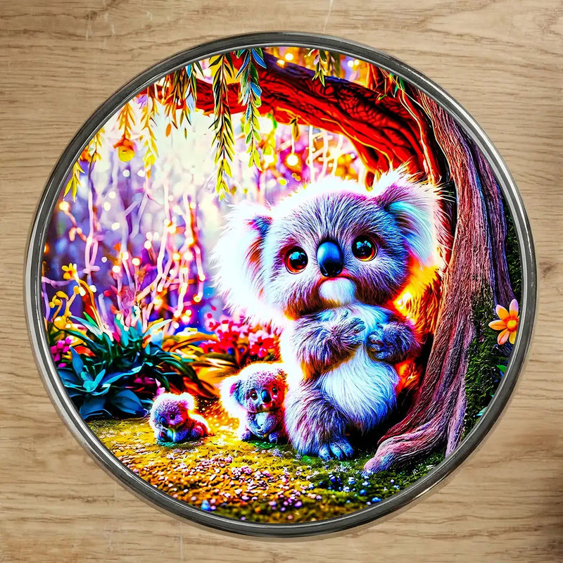 Magnet Koala illustré à la main en Anjou