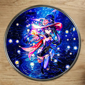 Magnet Mona Genshin Impact illustré à la main en Anjou