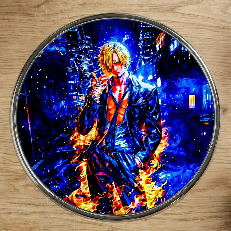 Magnet Sanji One Piece illustré à la main en Anjou