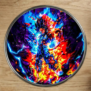 Magnet Vegeta SSJ4 Dragon Ball GT illustré à la main en Anjou