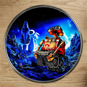 Magnet WALL-E illustré à la main en Anjou