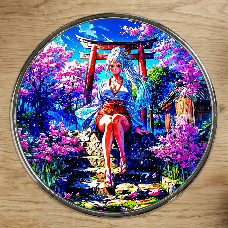 Magnet Yamato One Piece illustré à la main en Anjou