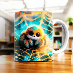 Mug Araignée illustré à la main en Anjou