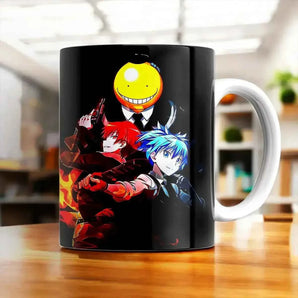 Mug Assassination Classroom illustré à la main en Anjou
