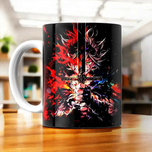 Tasse Asta Black Clover illustrée à la main en Anjou