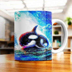 Mug Orque illustré à la main en Anjou