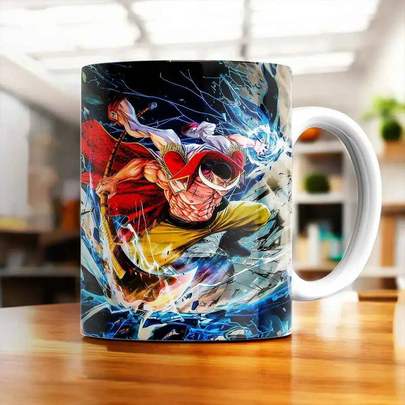 Mug Barbe Blanche One Piece illustré à la main en Anjou