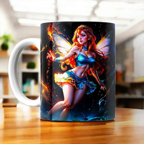 Tasse Bloom Winx illustrée à la main en Anjou