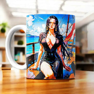 Tasse Boa Hancock One Piece illustrée à la main en Anjou