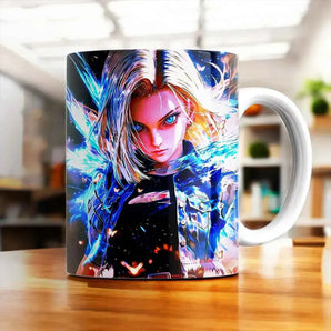 Mug C18 Dragon Ball illustré à la main en Anjou