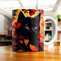 Mug Chat Automne