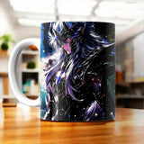 Tasse Gémeau Dark Saint Seiya illustrée à la main en Anjou