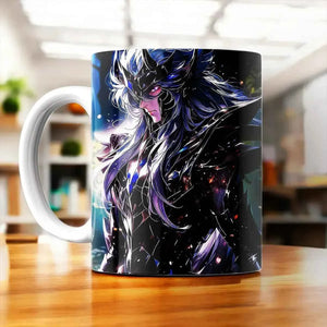 Tasse Gémeau Dark Saint Seiya illustrée à la main en Anjou