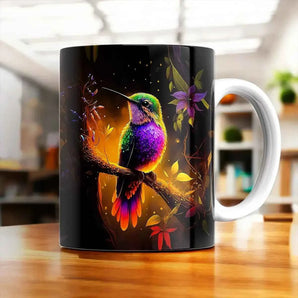 Mug Colibris Violet illustré à la main en Anjou