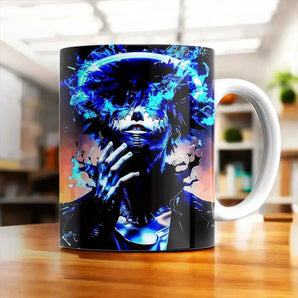 Mug Dabi My Hero Academia illustré à la main en Anjou