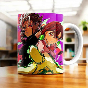 Mug Dandadan illustré à la main en Anjou