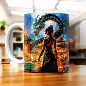 Mug Dragon Japonais
