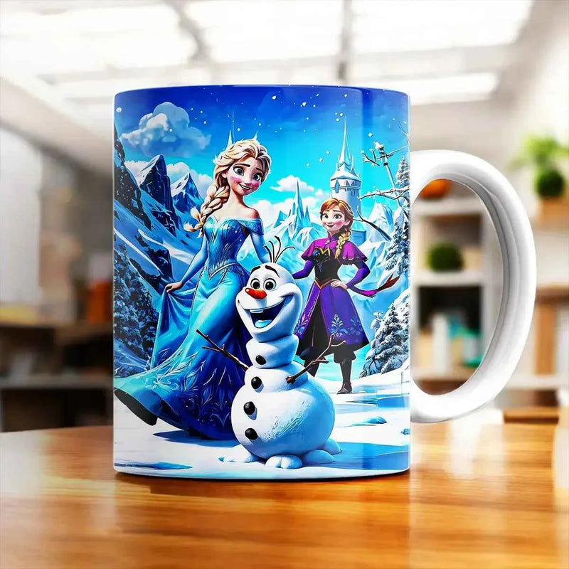 Mug Reine des Neiges illustré à la main en Anjou