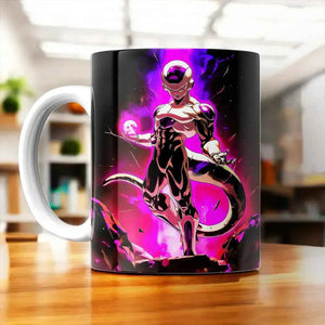 Tasse Freezer Dragon Ball illustrée à la main en Anjou