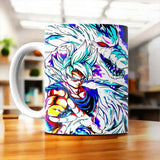 Tasse Goku Ultra Instinct Dragon Ball illustrée à la main en Anjou