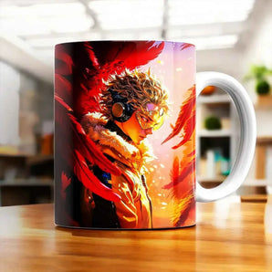 Mug Hawks My Hero Academia illustré à la main en Anjou