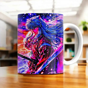 Mug Inuyasha illustré à la main en Anjou