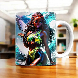 Mug Layla Winx illustré à la main en Anjou