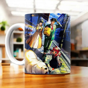 Tasse Spy x Family illustrée à la main en Anjou