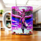 Tasse Majin Boo Dragon Ball illustrée à la main en Anjou