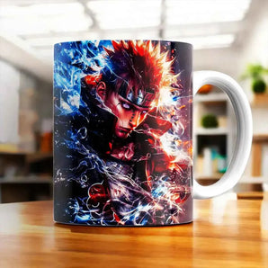 Mug Pain Naruto illustré à la main en Anjou