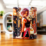 Tasse Sakura Naruto illustrée à la main en Anjou