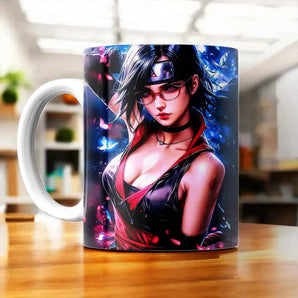 Tasse Sarada illustrée à la main en Anjou