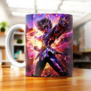 Tasse Seiya de Pégase Saint Seiya illustrée à la main en Anjou