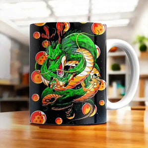 Mug Shenron Dragon Ball illustré à la main en Anjou