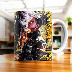 Mug Shikamaru Naruto illustré à la main en Anjou