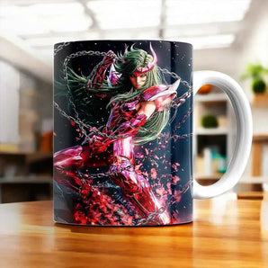 Mug Shun d'Andromède Saint Seiya illustré à la main en Anjou