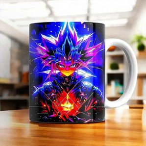 Mug Yugi Muto Yu-Gi-Oh illustré à la main en Anjou